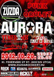 Auróra, Vogon Ultramarines, Sound Height, Timebomb Zúzda Rock Kert