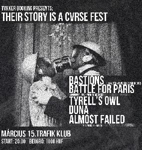 Bastions, Battle For Paris, Tyrell's Owl, Duna, Almost Failed Trafik Klub