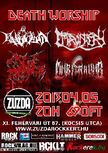 Effrontery, Eradication, Art of Massacre, Limb for a Limb Zúzda Rock Kert