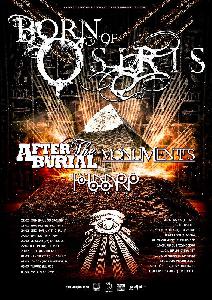 Born of Osiris, After The Burial, Monuments, The HAARP Machine Arena