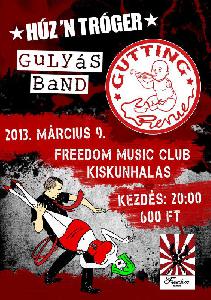 HTT, Gulyás Band, Gutting Revue Freedom Music Club