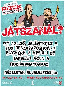 Rockmaraton beszavazó show part 1. Yuk (Egybenyitott)