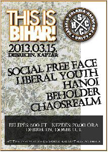 ELMARAD!!! Liberal Youth, Social Free Face, Beholder, Hanoi, Chaosrealm Kaptár