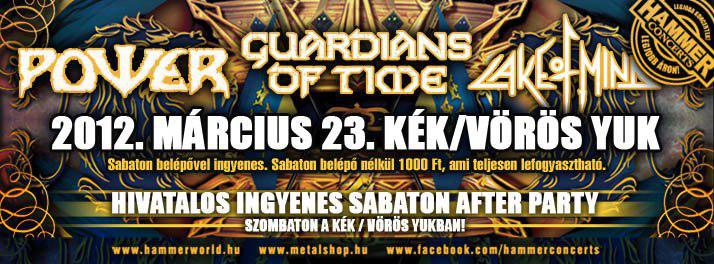 Guardians Of Time, Power, Lake of Mind ( Sabaton afterparty!) Yuk (Egybenyitott)