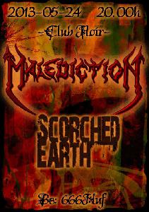 Malediction, Scorched Earth, Alcoholic Terror Club Noir