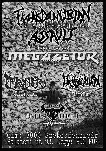 Bulls From Hell, Eradication, Effrontery, Megazetor  Pucok Underground Club