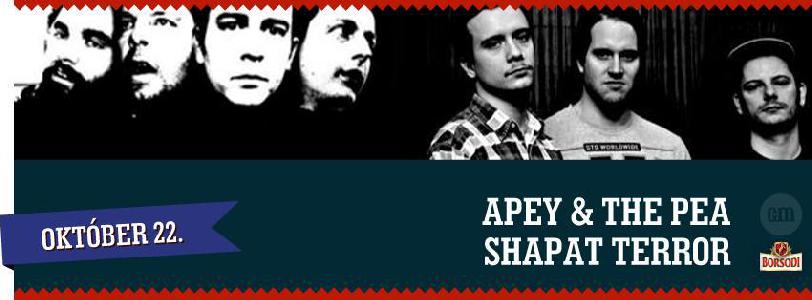 Apey & The Pea, Shapat Terror  Gozsdu Manó Klub 