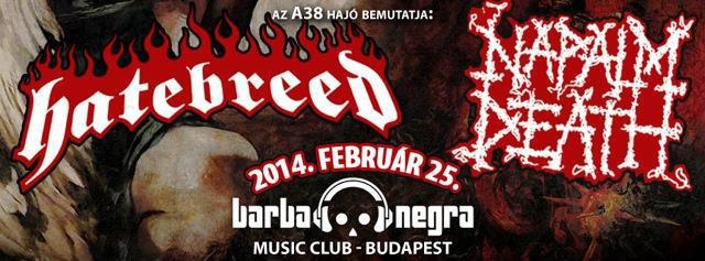 Hatebreed, Napalm Death