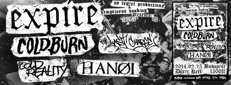 Expire, Coldburn, The Last Charge, Cold Reality, Hanoi Dürer Kert (régi)