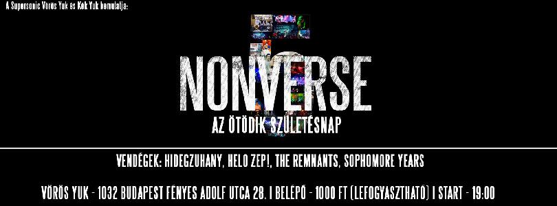 The Remnants, Hidegzuhany, Nonverse, Helo Zep!, Sophomore Years Vörös Yuk