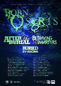 Born Of Osiris, After The Burial, Betraying The Martyrs, Buried In Verona Arena