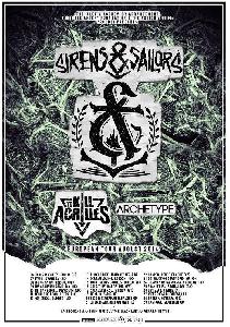 Sirens And Sailors, To Kill Achilles, Archetype, Inhale Me, The Unbroken Promise, Slaves Strike Back Viper Room Pub and Club