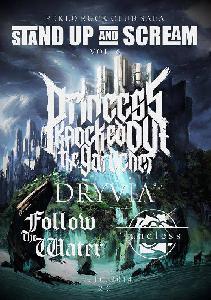 Princess Knocked Out The Gardener, Follow The Water, Dryvia, Landless Peklo Rock Klub