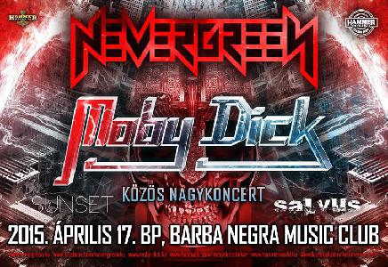 Nevergreen, Moby Dick, Salvus, Sunset Barba Negra Music Club