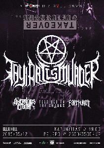 Thy Art Is Murder, Aversions Crown, Feed Her To The Sharks, Earth Rot Kék Yuk