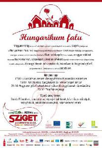 Sziget - Hungarikum Falu, a miénk