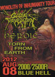 Programváltozás szerdán - Cattle Decapitation, Heroic, Torn From Earth