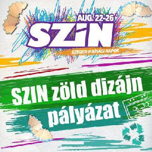 SZIN - Két zöld hét, egy zöld dizájnpályázat