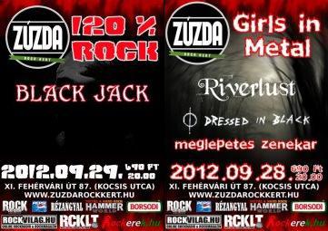 Zúzda Rockkert - Girls in Metal, 120% Rock