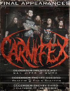 Carnifex - Pihenőre megy a banda