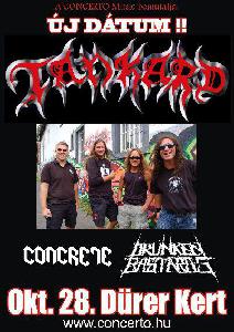 Tankard -  a hírhedt germán sörthrash gárda végre Budapesten!