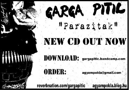 Garga Pitic - Paraziták (crustpunk trombitával)