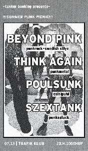 Emlékeztető!!! Beyond Pink, Think again, Poulsunk, Szextank